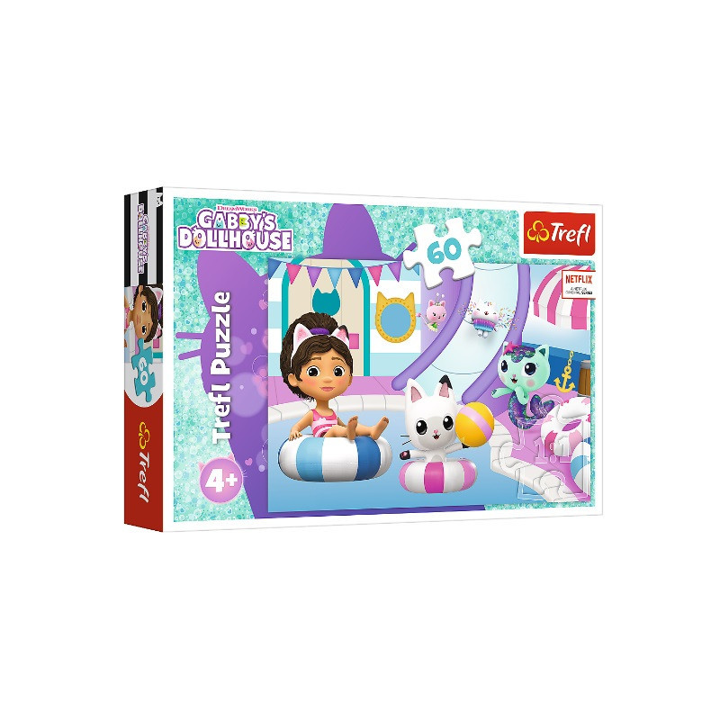 PUZZLE 60 Gabi na basenie 17393