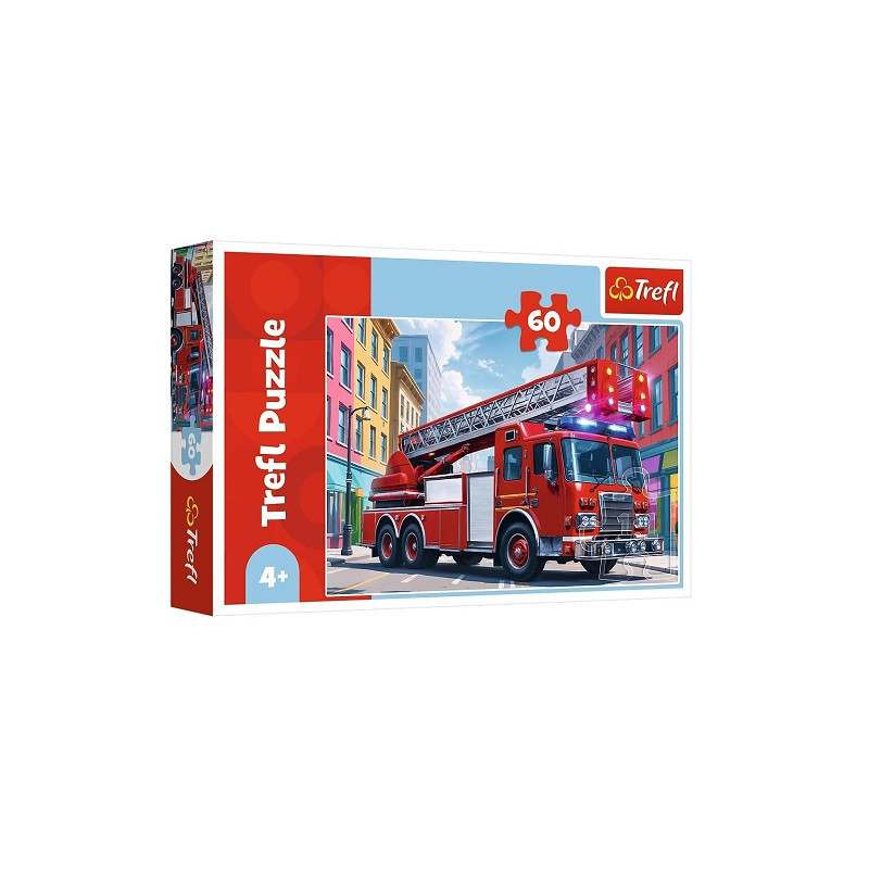 PUZZLE 60 Wóz strażacki 17405