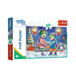 PUZZLE 60 Zima u Treflików 17383