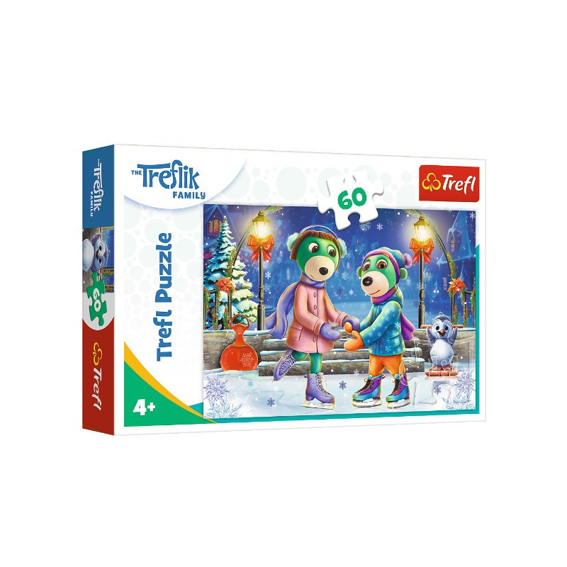 PUZZLE 60 Zima u Treflików 17383