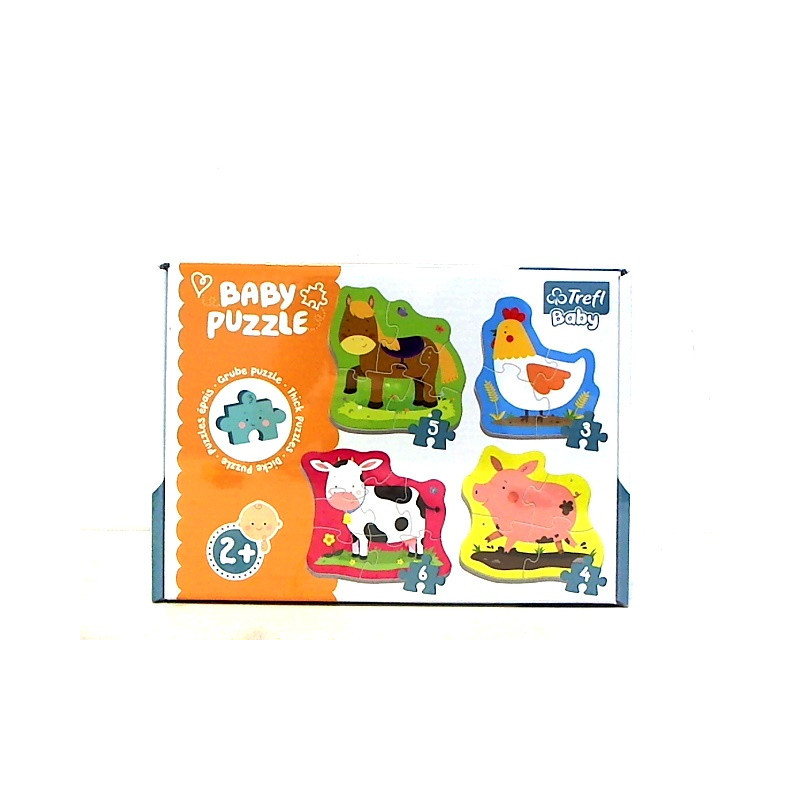 PUZZLE BABY CLASSIC Zwierzątka na wsi/T.Baby 36070