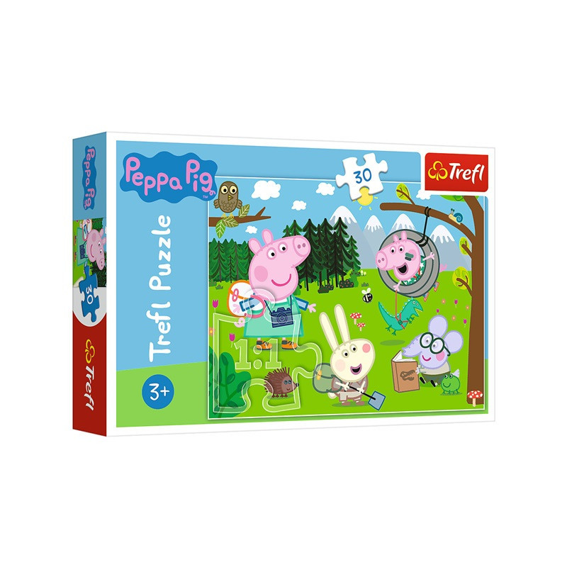 PUZZLE 30 Leśna wyprawa /Świnka Peppa 18245
