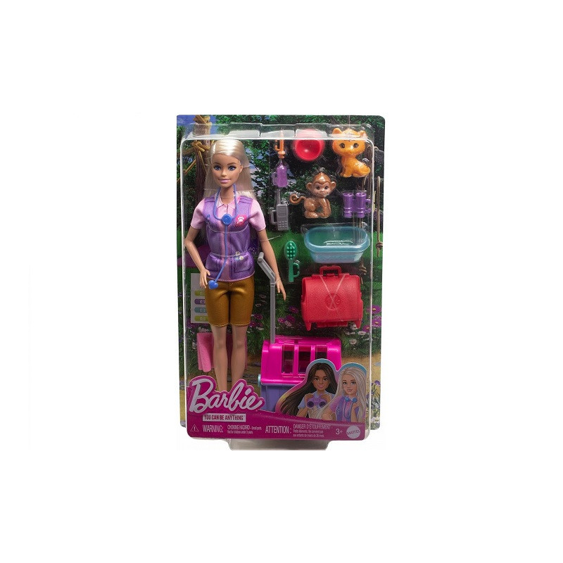 Barbie Weterynarz ratowniczka zwierząt HRG50