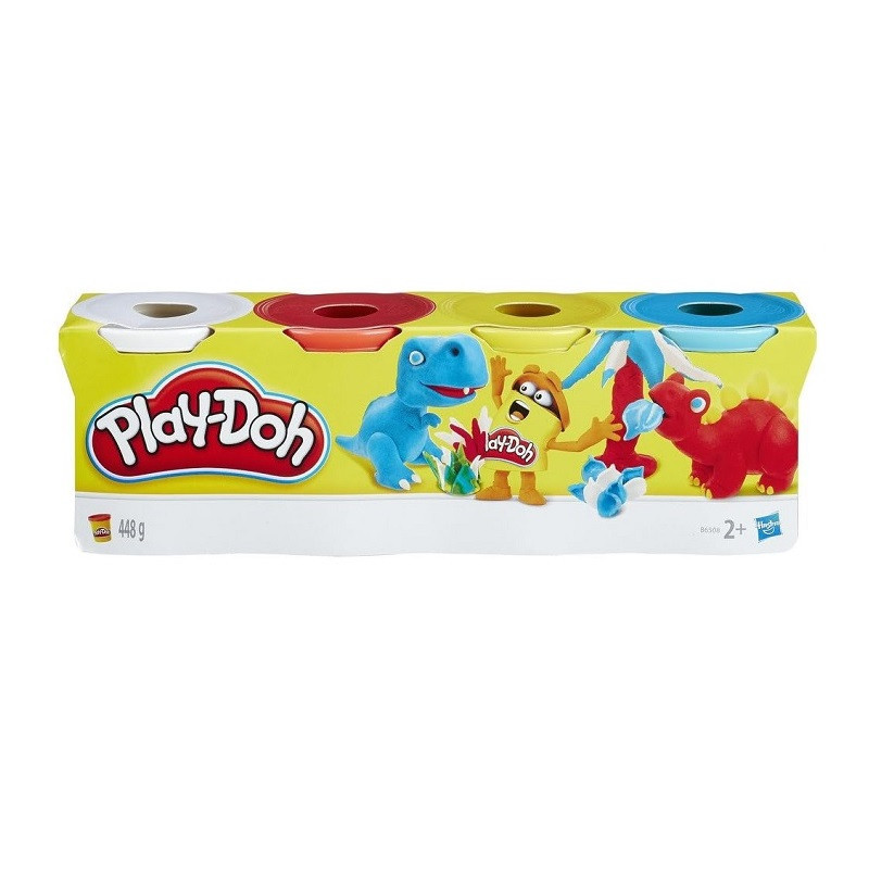 PLD ciastolina tuby 4-pack B6508 /8