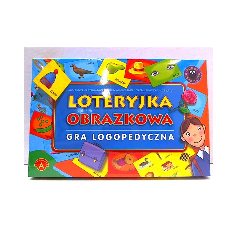 Loteryjka obrazkowa-gra logopedyczna 03291