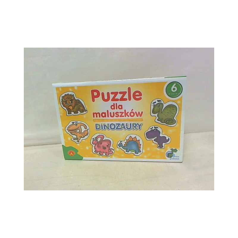 Puzzle dla maluszków dinozaury 05424
