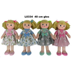 Lalka L-334 4rodz 40cm głos 156747