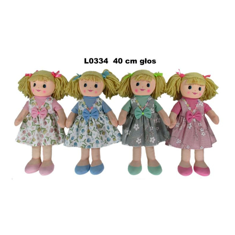 Lalka L-334 4rodz 40cm głos 156747