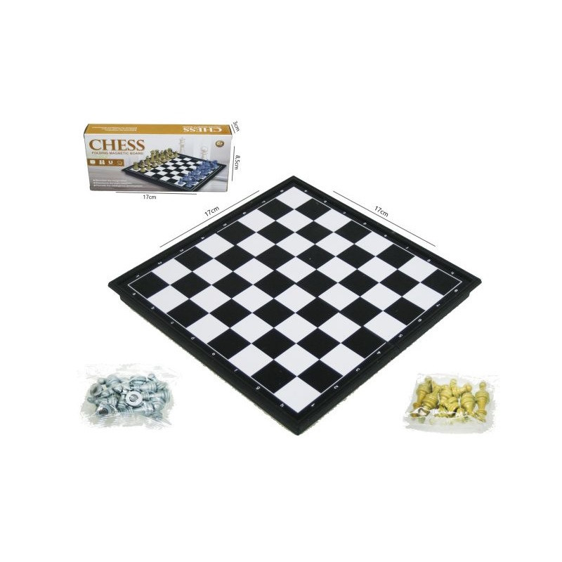 Szachy magnetyczne 17x17cm H13828 49824