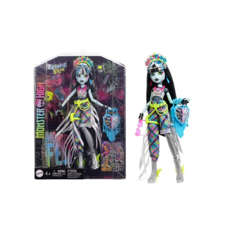MONSTER HIGH Fest Frankie Stein lalka HXH79