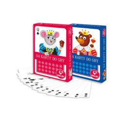 Karty do gry 54 listki - Junior 63407