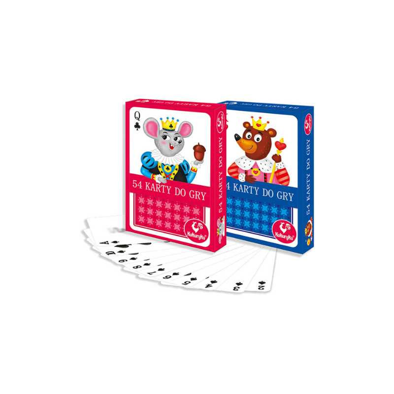 Karty do gry 54 listki - Junior 63407
