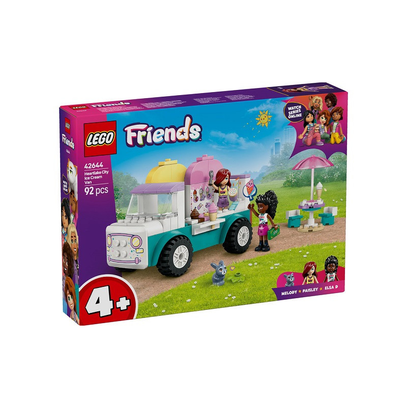 LEGO FRIENDS Furgonetka z lodami w mi 42644