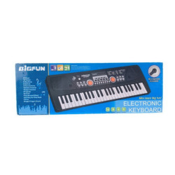 Keyboard muzyczny n/b z mikrofonem 013298 96240