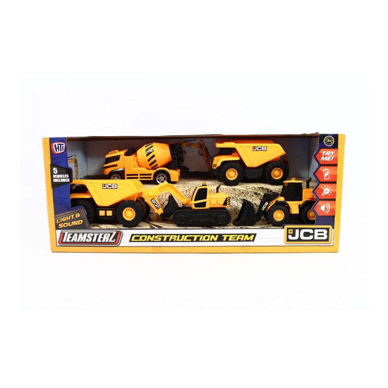 TEAMSTERZ JCB auta bud.św/dźw 5pak 1417131