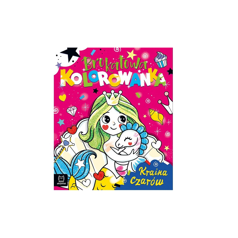 Brokatowa kolorowanka Kraina czarów 40591