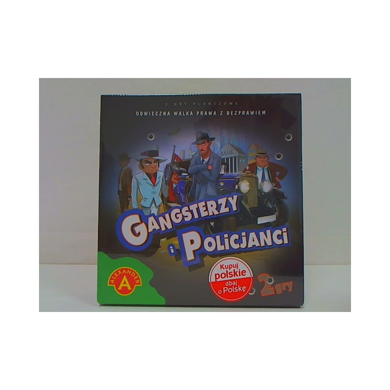 Gangsterzy i policjanci - 2 gry planszowe 22377