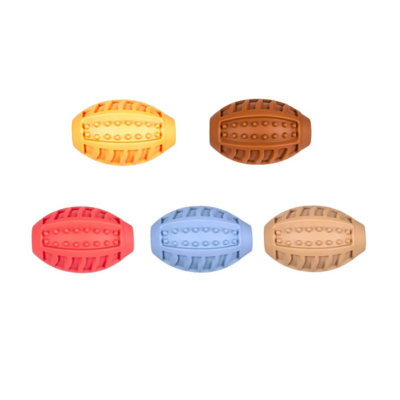 Piłka rugby z kolcami piszcząca 10cm 247 72473