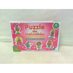 Puzzle dla maluszków dziewczynki 05400