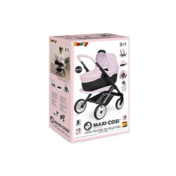 SMOBY Maxi Cosi wózek 3w1 różowy 253121