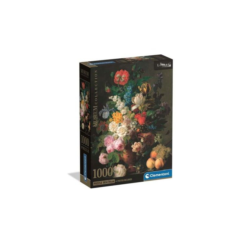 CLE puzzle 1000 CompactMus.VanDaVasoDiFiori 39970