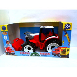 LENA traktor-spychacz czerwony 62cm 02055 82505