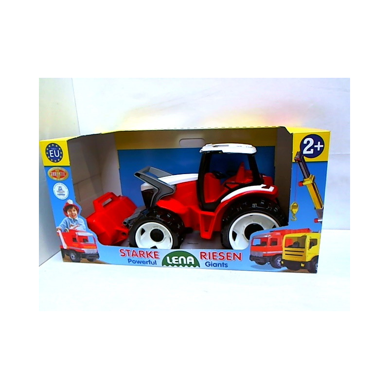 LENA traktor-spychacz czerwony 62cm 02055 82505