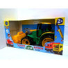 LENA traktor-spychacz ziel.62cm kart.02057 80006
