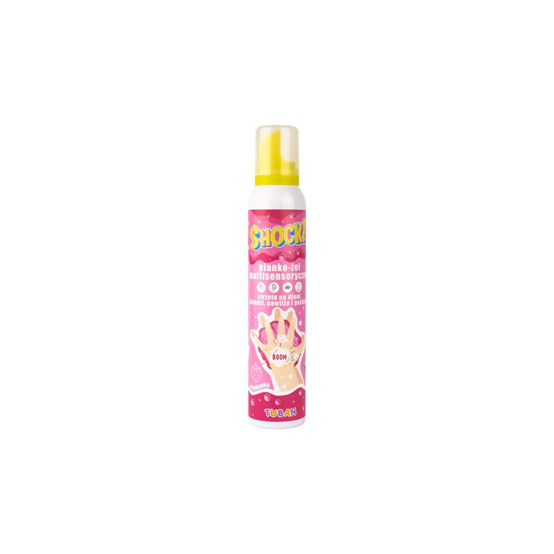 TUBAN SHOCK! pianko-żel 200ml truskaw.TU3401 34016
