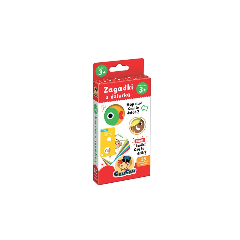 CzuCzu Zagadki z dziurką 3+ 73203