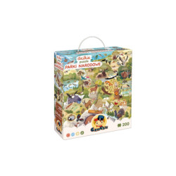 CzuCzu Dzikie puzzle Parki Narodowe 92498
