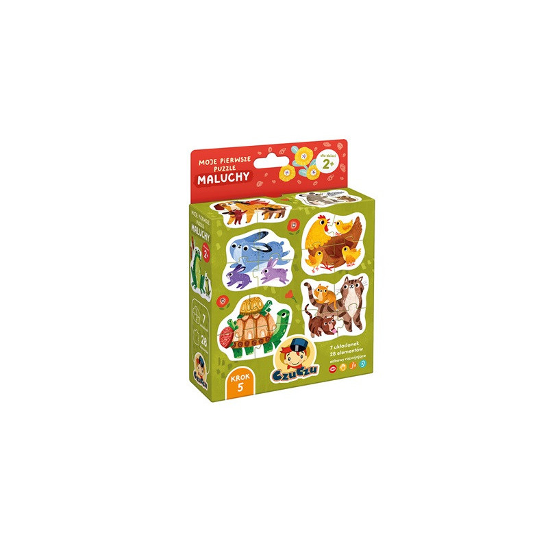 CzuCzu Moje pierwsze puzzle Maluchy 92948