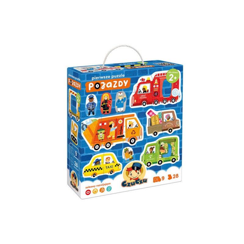 CzuCzu Pierwsze puzzle Pojazdy 93617