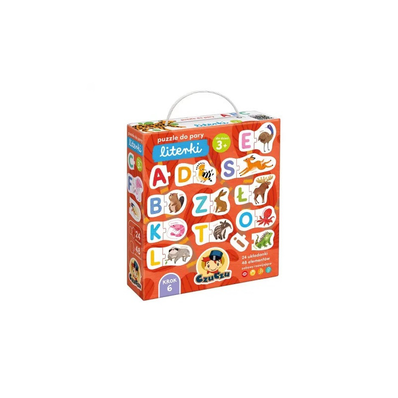 CzuCzu puzzle do pary Literki 93679