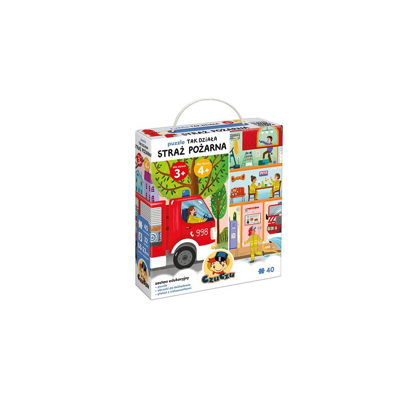 CzuCzu puzzle Tak działa Straż pożarna 93808