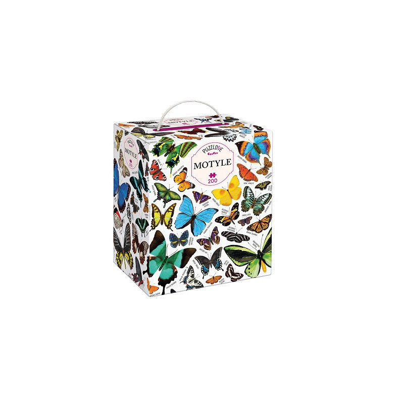 CzuCzu Puzzlove Motyle 200el puzzle rodz.93648