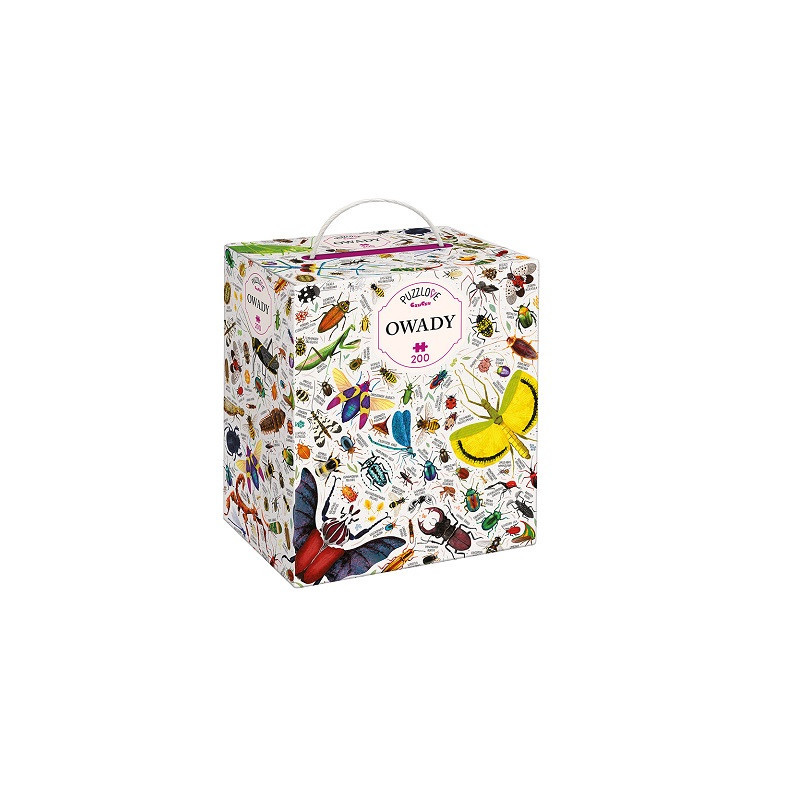 CzuCzu Puzzlove Owady 200el puzzle rodz.93631