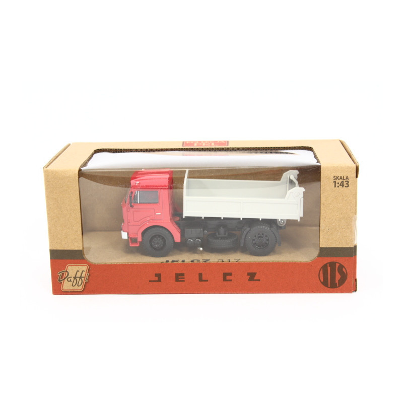 Model PRL 1:43 Jelcz317 wywrotka czerw K-526 15262