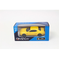 Model RMZ Dodge Challenger SRT yellow K-875 18751
