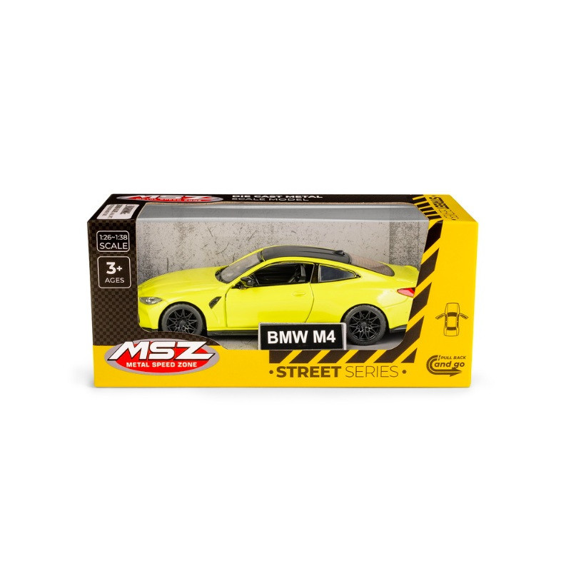 MSZ 1:32 BMW M4 Yellow M-435 74354