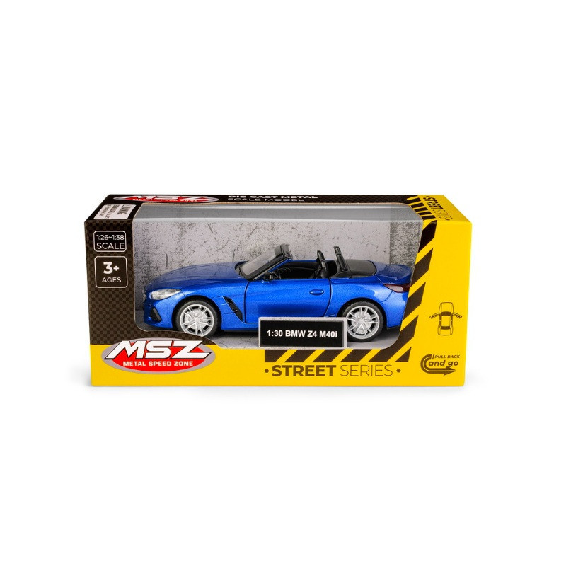 MSZ 1:32 BMW Z4 M40i Silver Blue M-413 74132