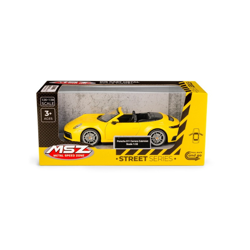 MSZ 1:32 Porsche911 Carrera.Cabr.Yell.M-440 74408
