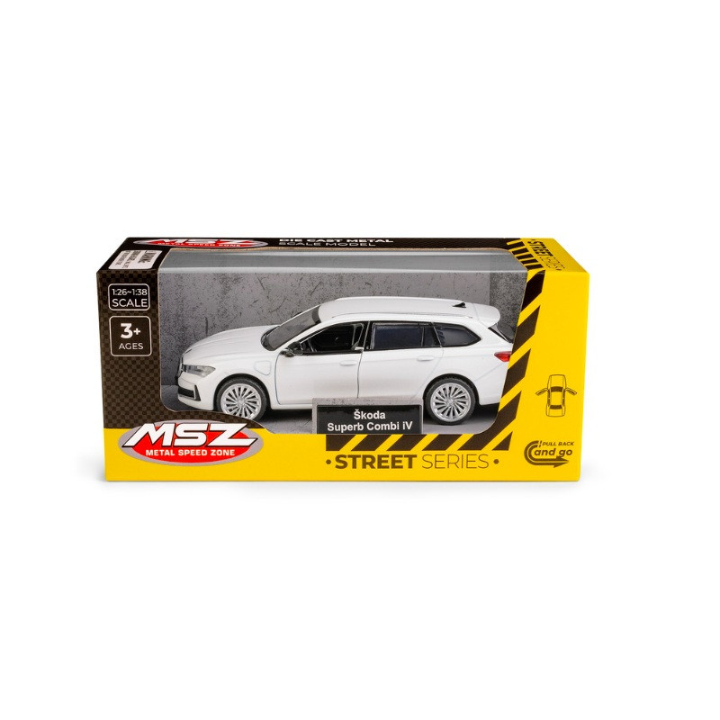 MSZ 1:32 Skoda Superb Combi iV White M-452 74521