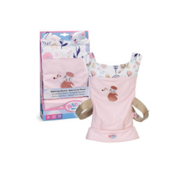 BABY BORN nosidełko w kwiaty 837917