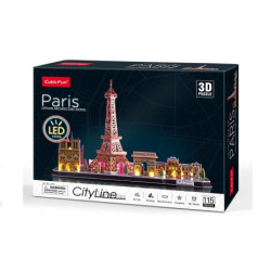 Cubic Fun puzzle 3D City Line Paryż 05256