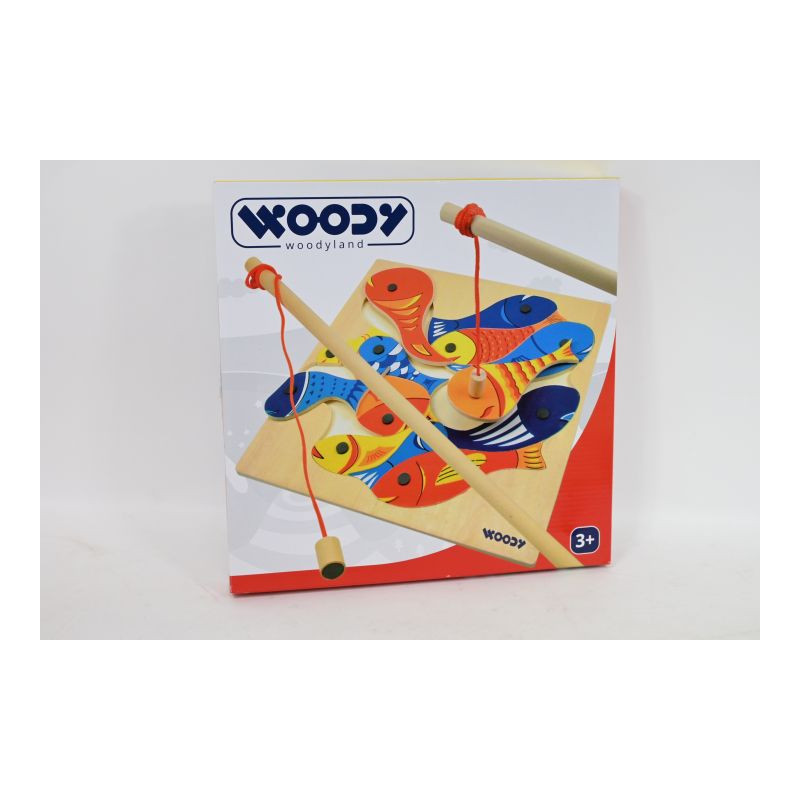 WOODYLAND Gra magnet.Rybki z wędką 90014 00145