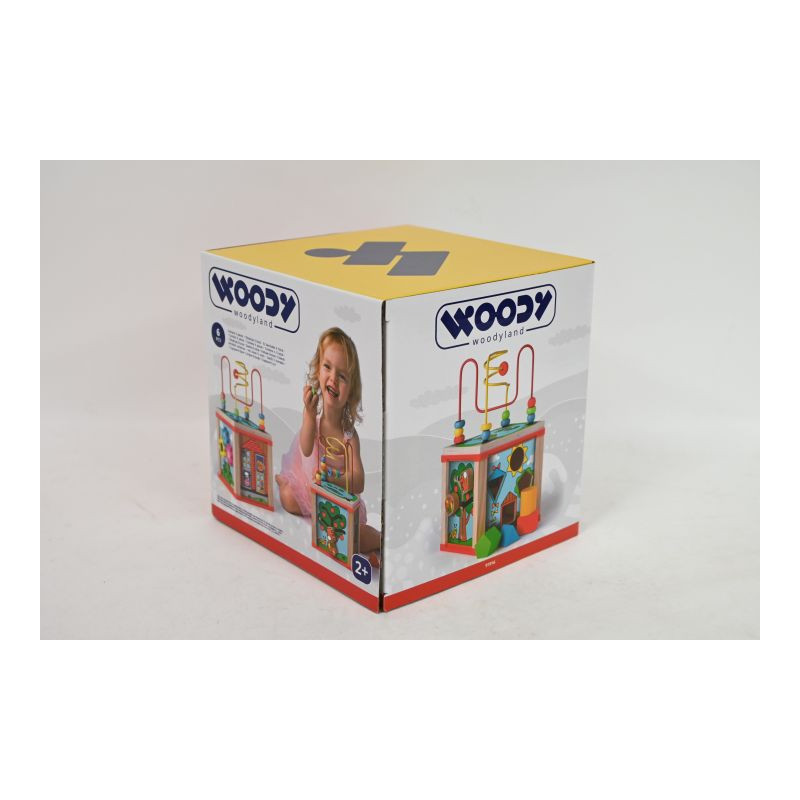 WOODYLAND Kostka aktywności+sorter 91916 19161