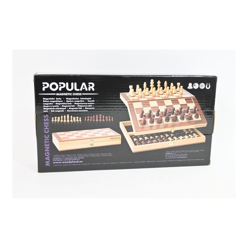 WOODYLAND POPULAR Magnet.szachy drew 92220 22208