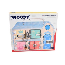 WOODYLAND Tablica eduk.z zamkami 91989 19895
