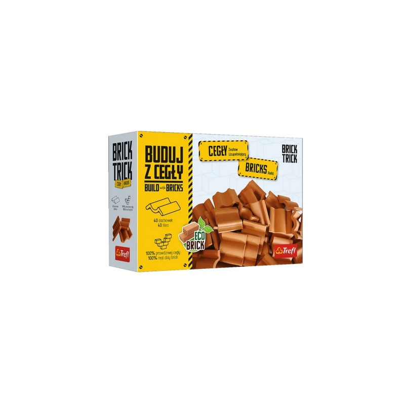 BRICK TRICK Cegły dachówki uzupełn.40szt 61555
